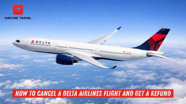 How to Cancel a Delta Airlines Flight and Get a Refund | Airfare Travel